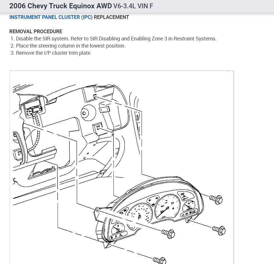 How Do I Remove the Dash Cluster?