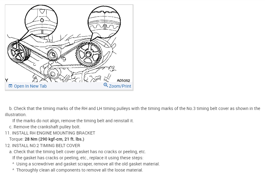 Timing Belt Installation? Had a Guy Replace the Water Pump and He...
