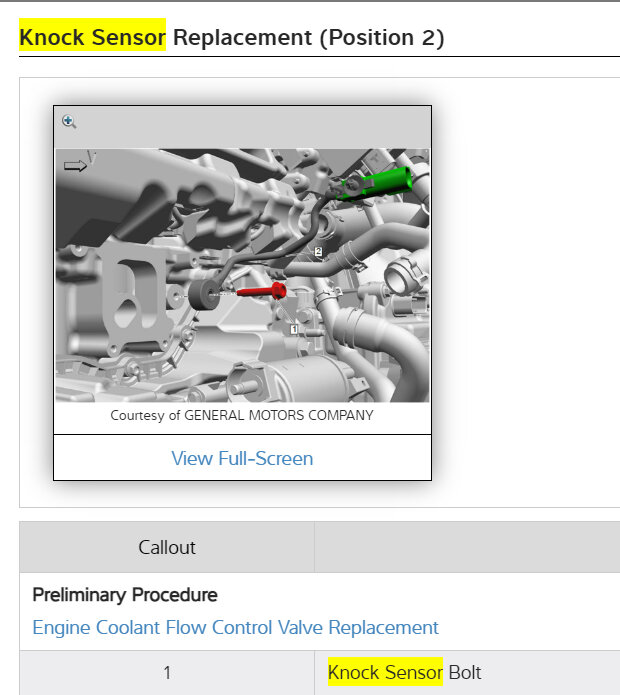 Codes P0333, P0331, and P06B7, Where Is the Knock Sensor 2 Circuit...