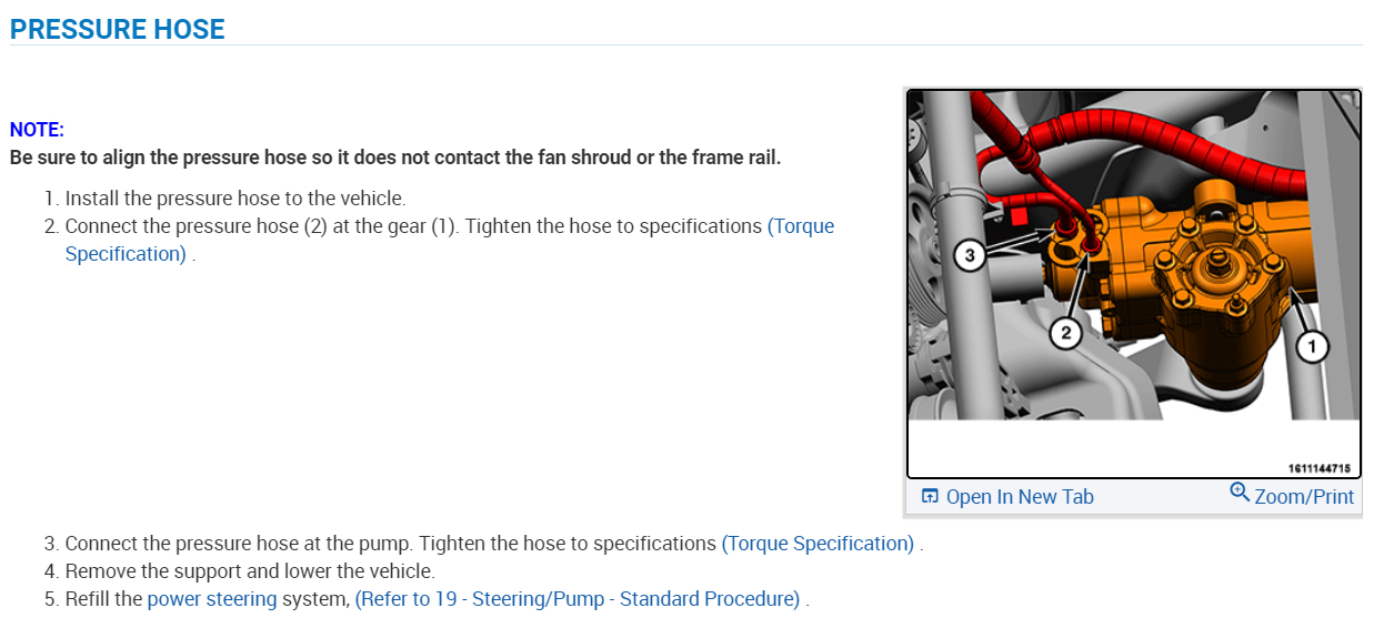 No Power Steering? Took Truck to Dodge for a New Power Steering