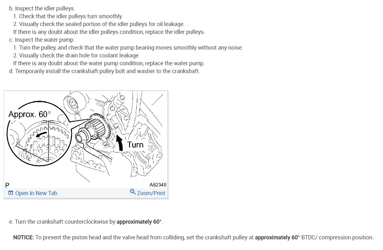 Codes P2135, P0121, P0123 and P0016, After Replacing the Timing