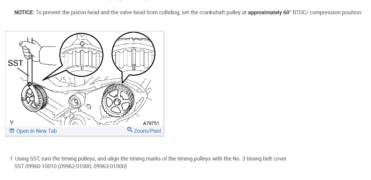 Codes P2135, P0121, P0123 and P0016, After Replacing the Timing