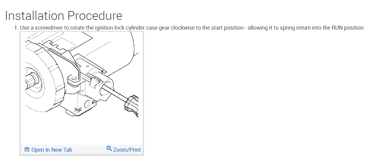 Replaced the Ignition Lock Cylinder and Key, Key Relearn Procedure...