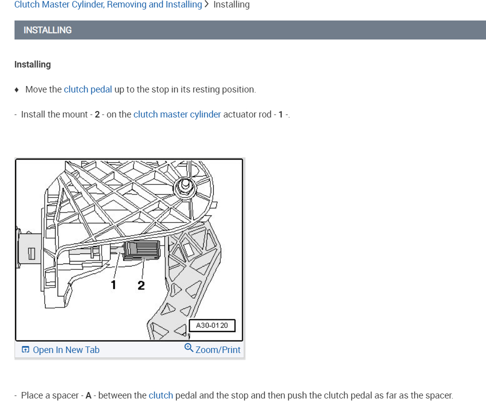 Clutch Pedal Goes to the Floor? the Clutch Pedal Has Started