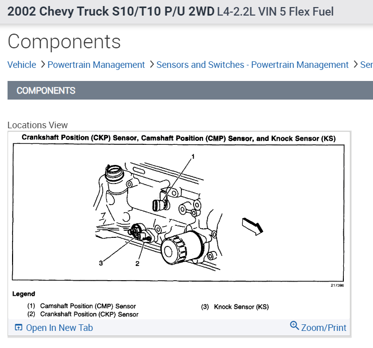 Where Are the Camshaft and Crankshaft Sensors Located?