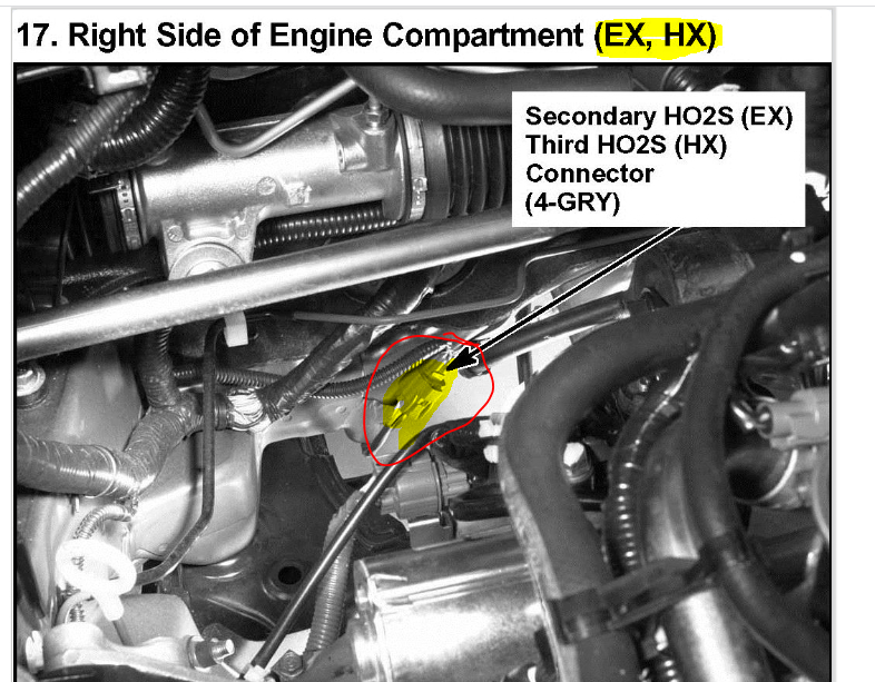 02 Sensor Plugs Location? the Car Listed Above Is An EXmodel. My...