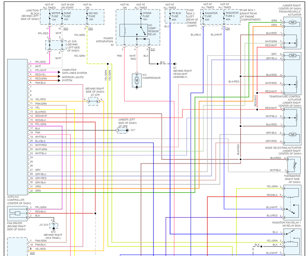 Heater Blower Not Working Replaced Blower, Resistor, Switch, and