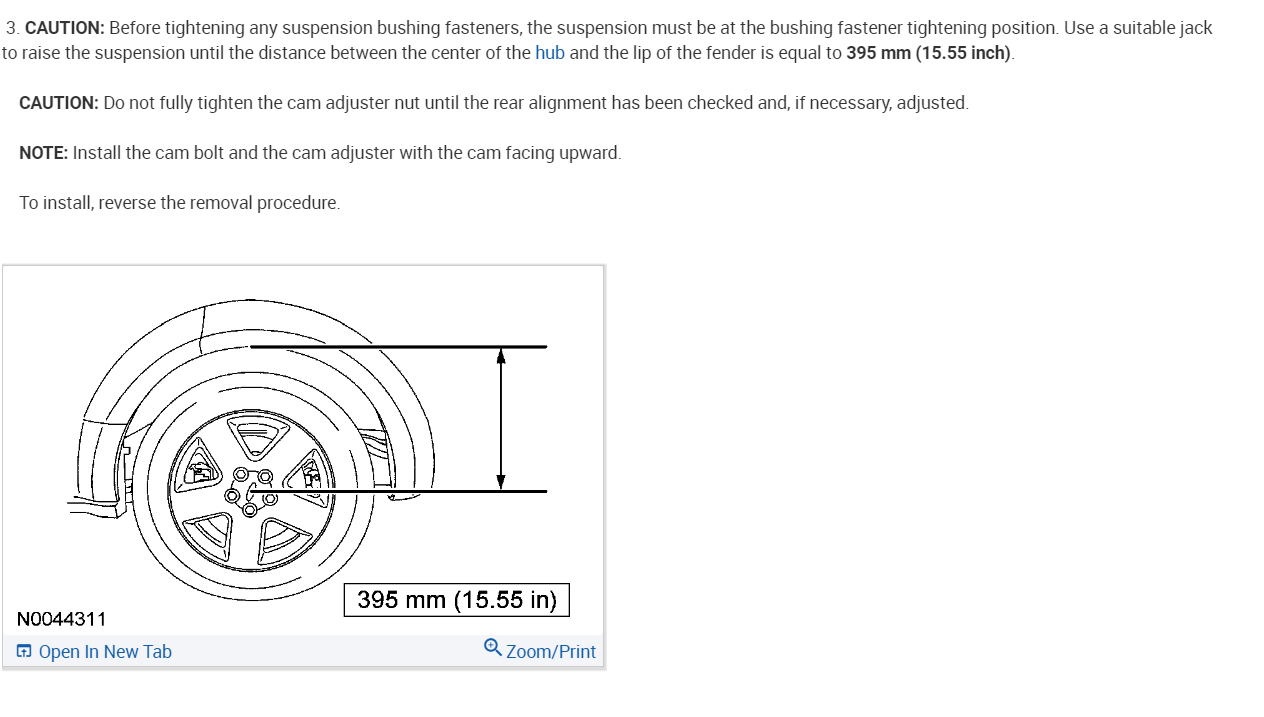 Rear Suspension Replacement Diagram and Instructions Needed?