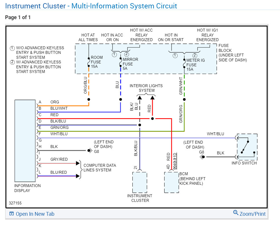 Info Button and Clock Button on Steering Wheel Not Working?