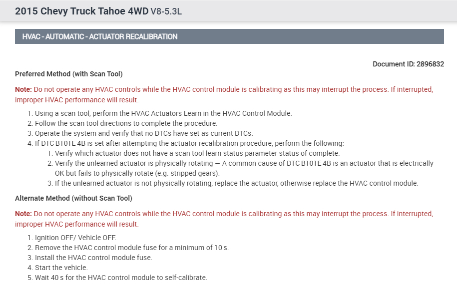 Where Is the Mode Door Actuator Located?