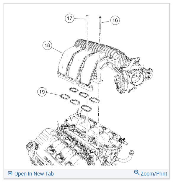 Intake Manifold Bolts? I'm Looking for Intake Manifold