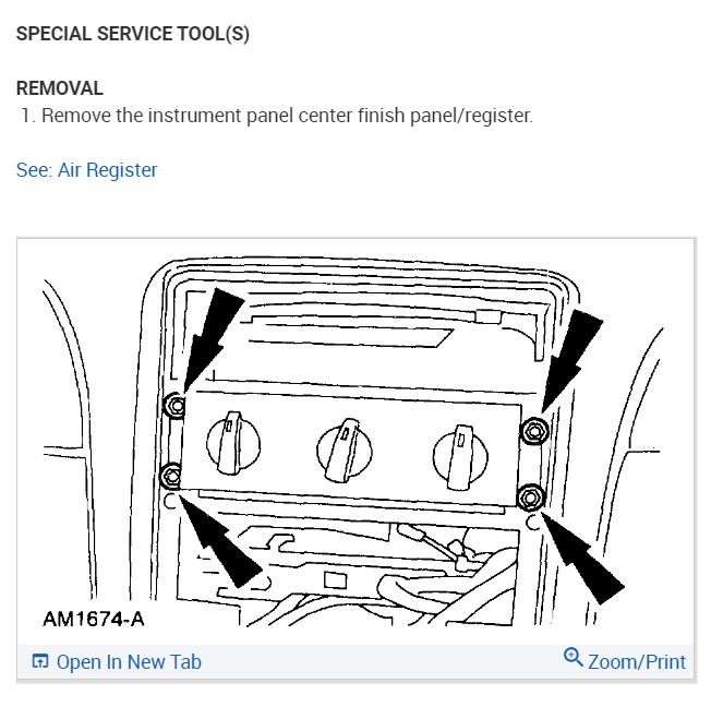 The Blend Door Control Works in Every Position Except Dash Vents