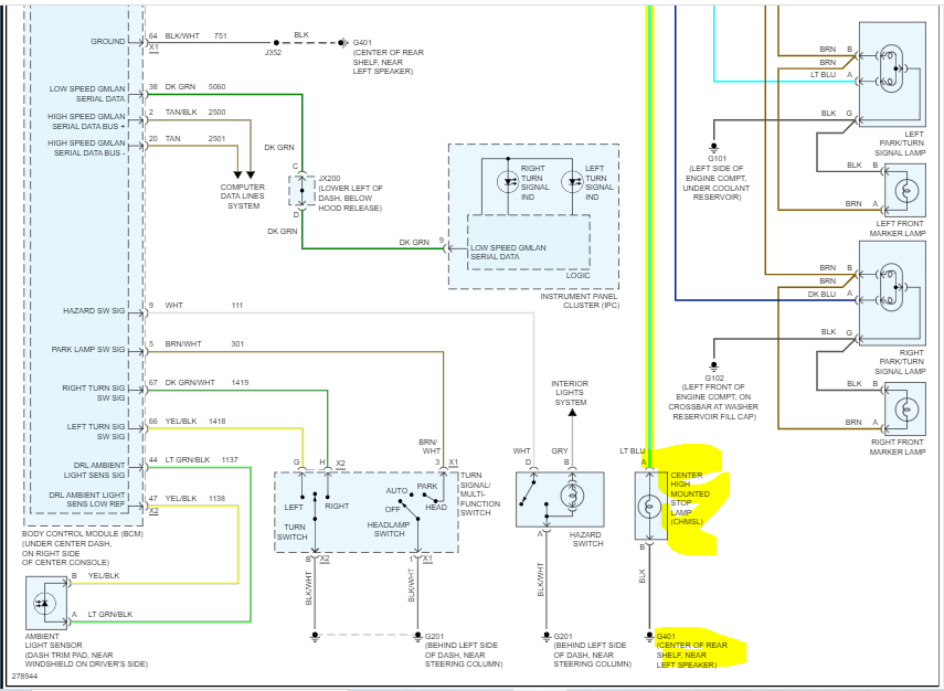 Third Brake Light Not Working? I Replaced the Bulbs and the Fuse