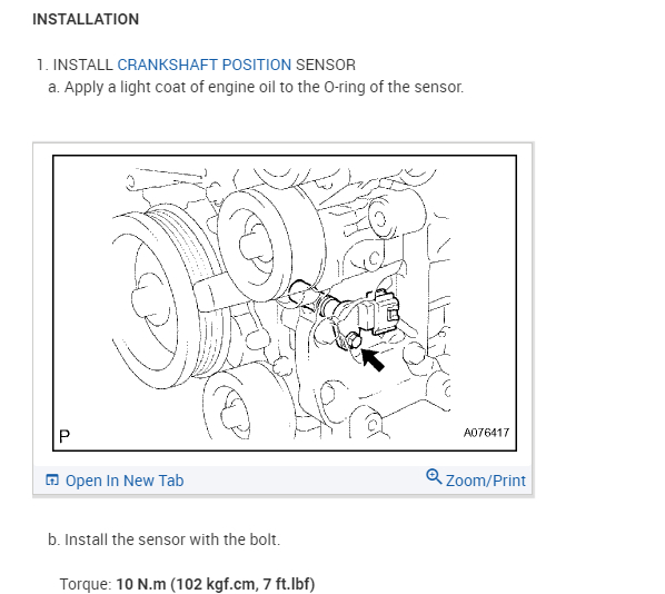 Where Are the Crank and Cam Position Sensors Located?