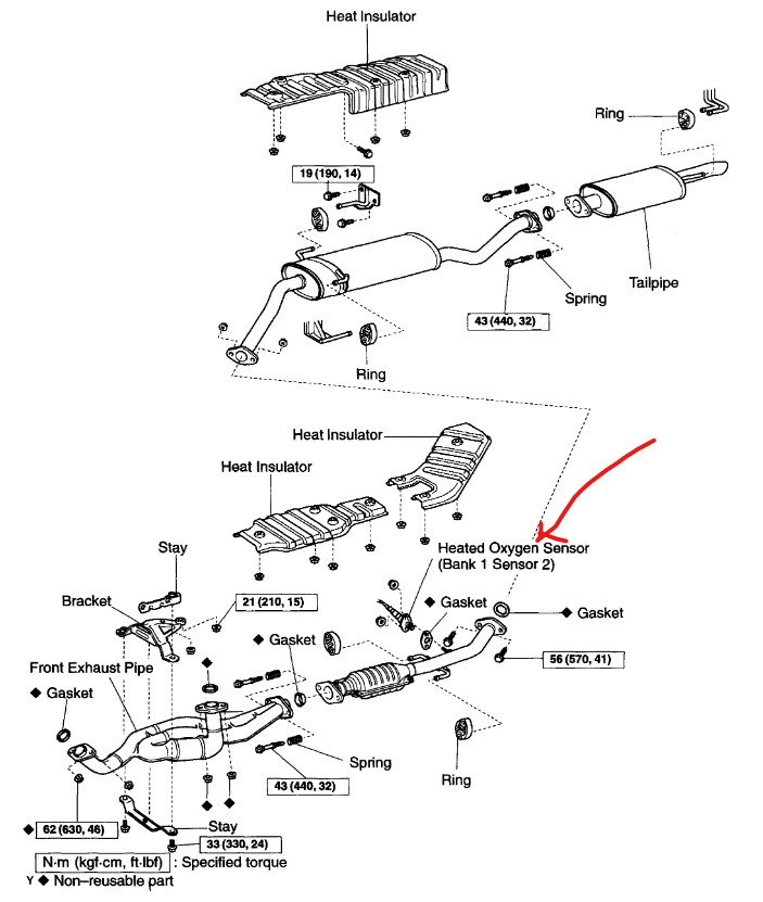 The Oxygen Sensor Code Was P0174, Replace Sensor with Correct OEM