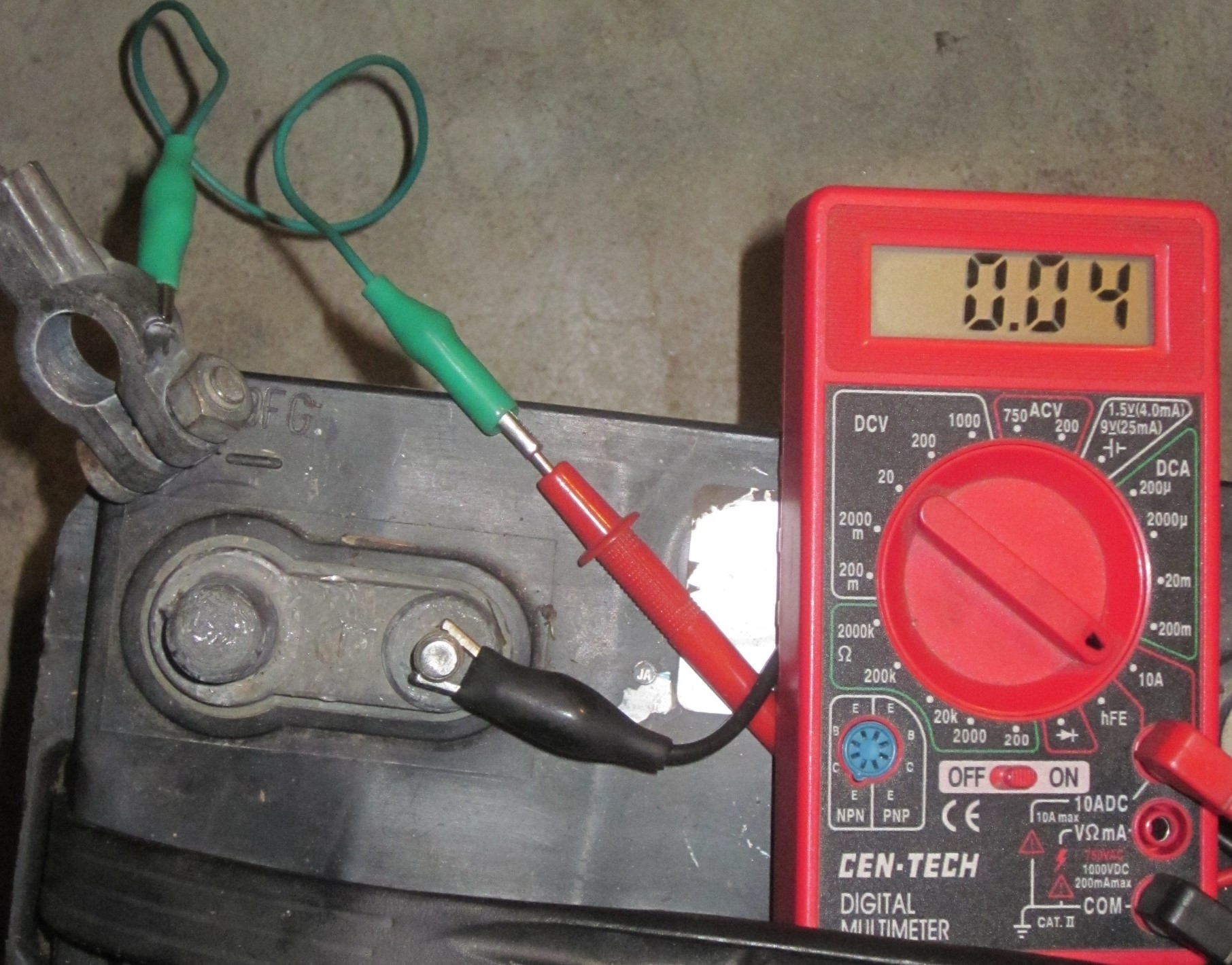 Battery Drain? Multimeter Shows No Drain When Test by