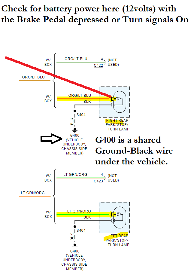 The Brake Lights and Turn Signals Are Not Working, Can I Get the