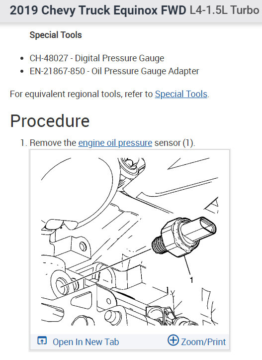 Where Is the Oil Pressure Sensor Located?
