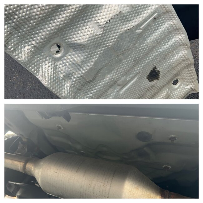 This Heat Shield Fell Off My Rear End?