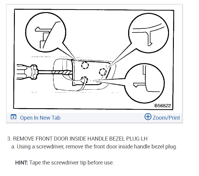 Interior Driver Door Handle Broke? Hello, My Interior Driver Door...
