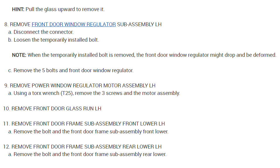 Interior Driver Door Handle Broke? Hello, My Interior Driver Door...