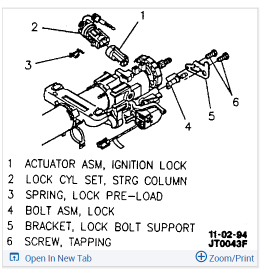 Ignition Cylinder (lock), Jammed, Stuck? at 61 Years Old I’ve