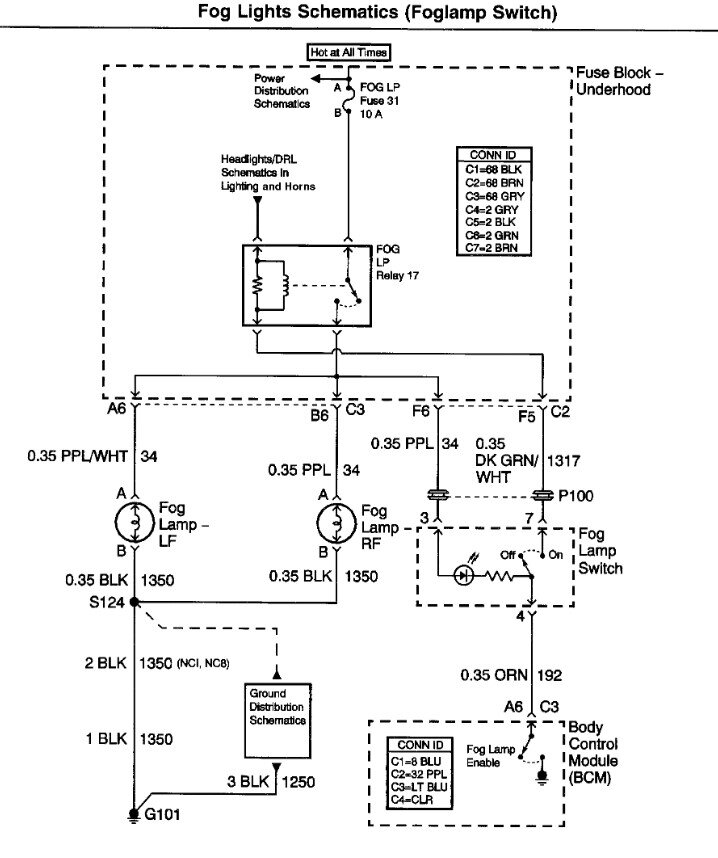 Fog Light Wiring Diagram?: Needing to Know the Fog Light Switch