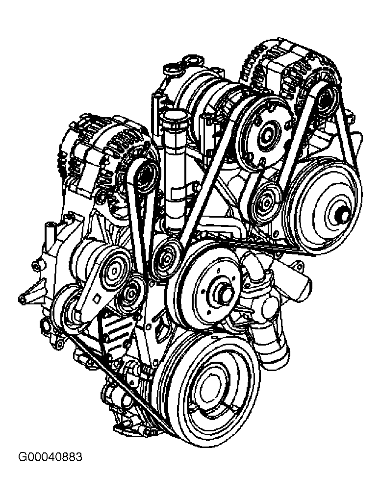 2002 Chevy Silverado Serpentine Belt Diagram