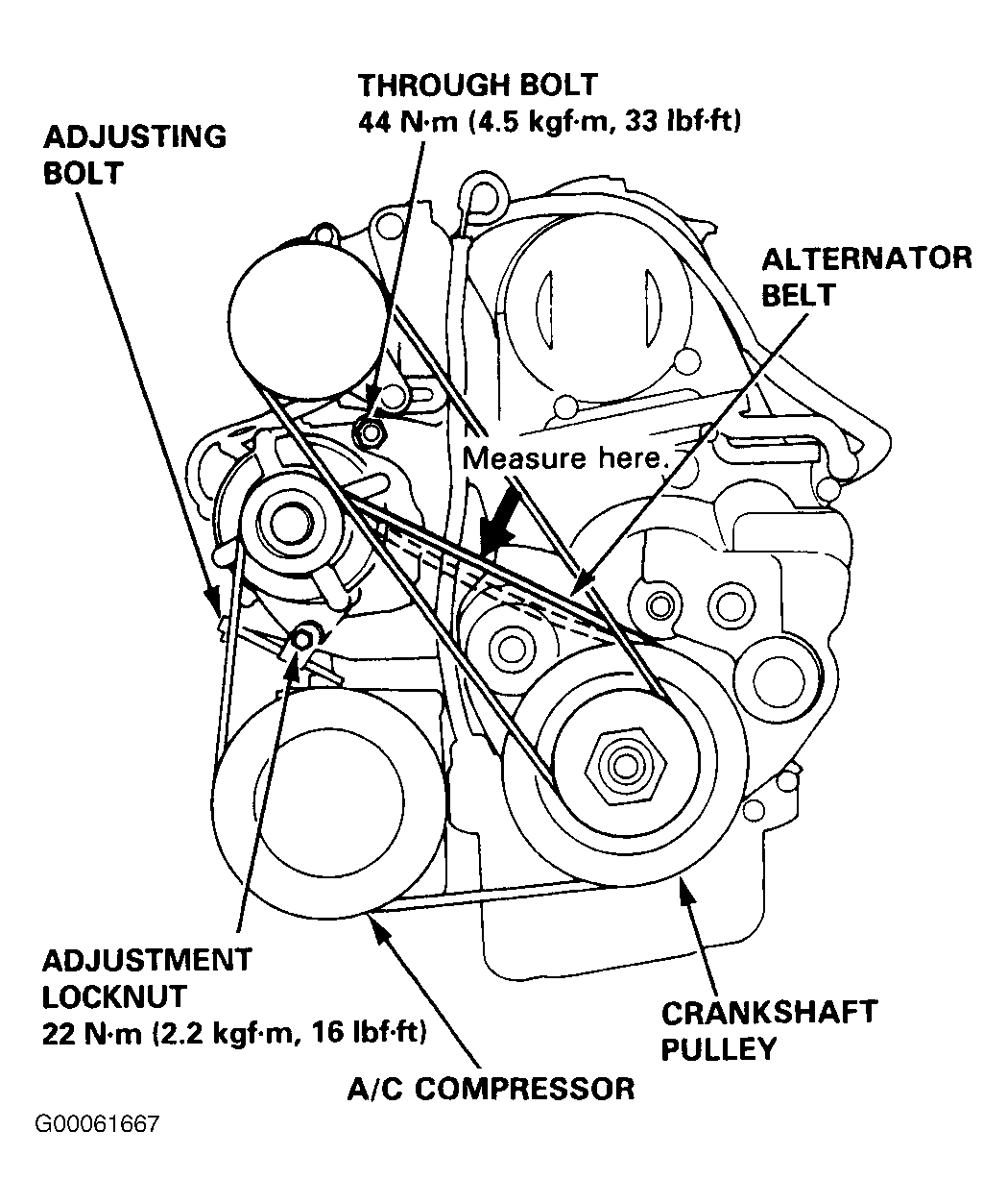 1997 Honda Civic Serpentine Belt Routing And Timing Belt