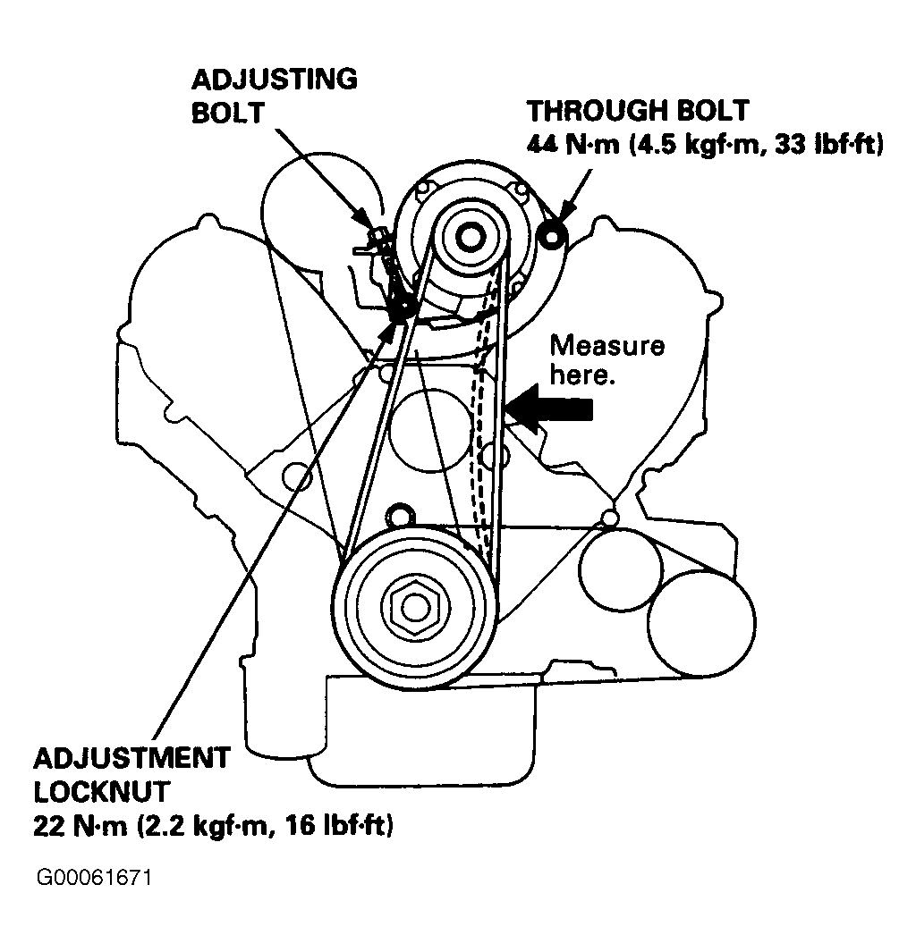 2005 Honda Crv Serpentine Belt Diagram