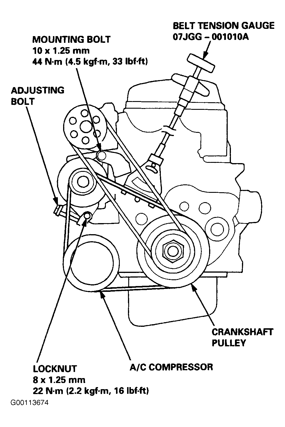 1999 Honda Civic Serpentine Belt Routing And Timing Belt