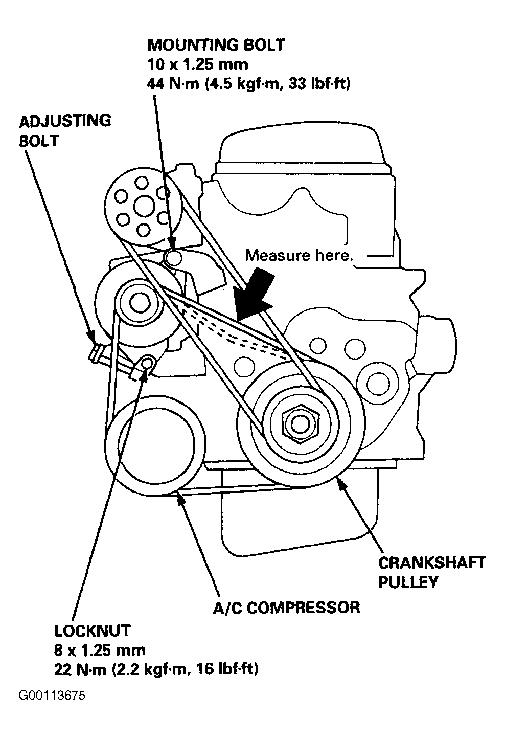 2000 Honda Civic Serpentine Belt Routing and Timing Belt Diagrams