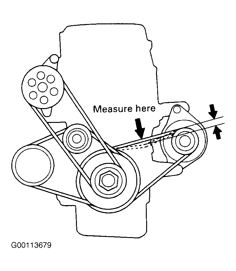 Схема ремня генератора хонда цивик 4д