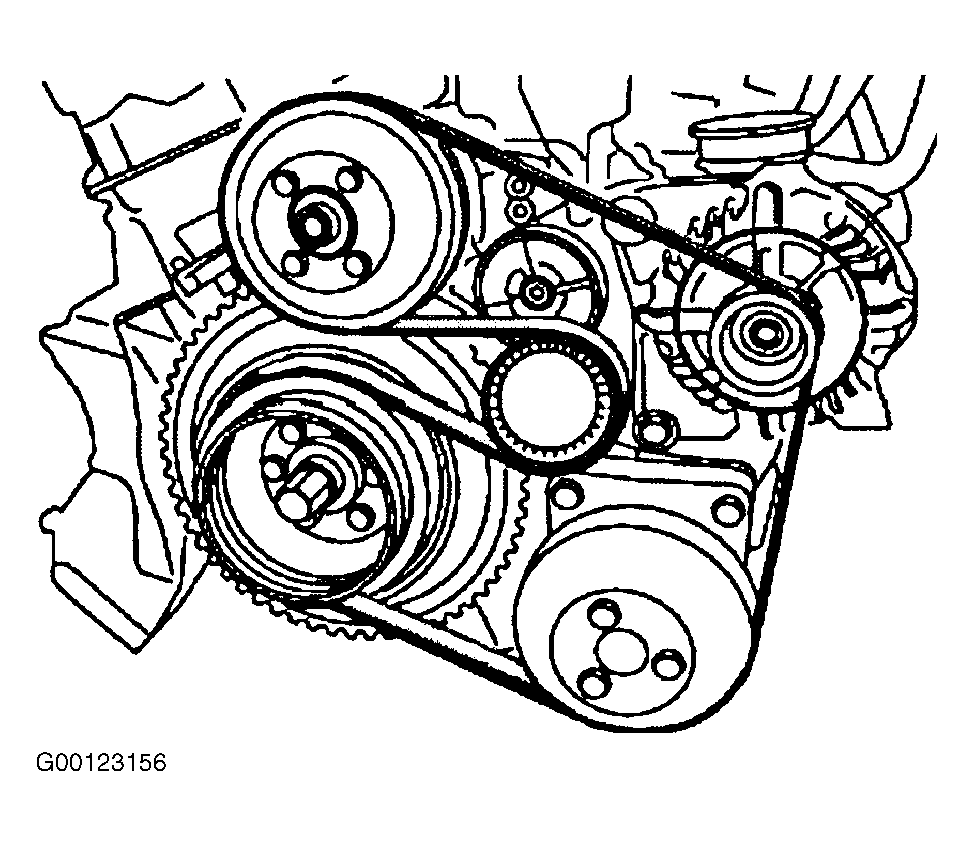 2001 BMW X5 Serpentine Belt Routing and Timing Belt Diagrams