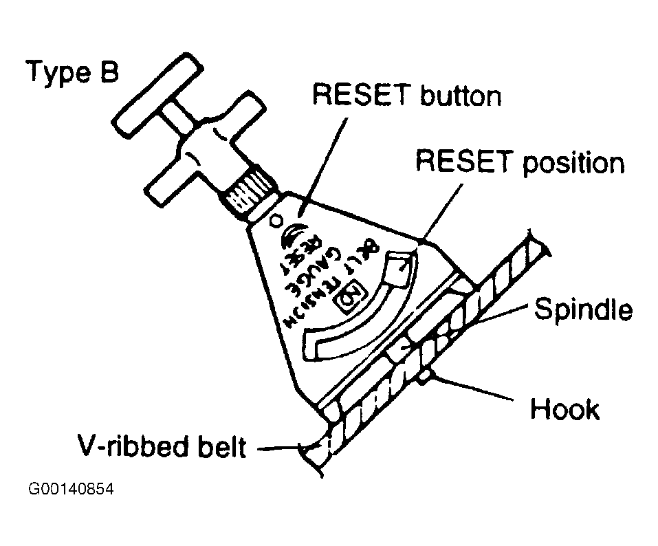 1996 Hyundai Elantra Serpentine Belt Routing and Timing Belt Diagrams