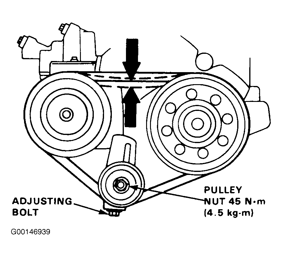 1987 Acura Integra Serpentine Belt Routing and Timing Belt Diagrams