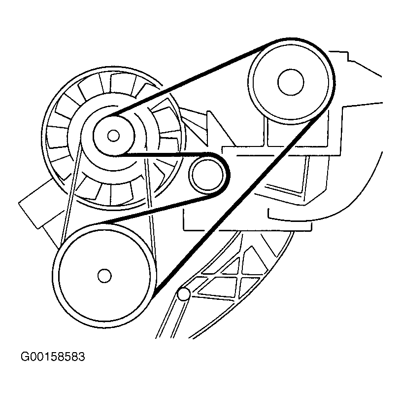 1990 Porsche 911 Serpentine Belt Routing and Timing Belt Diagrams