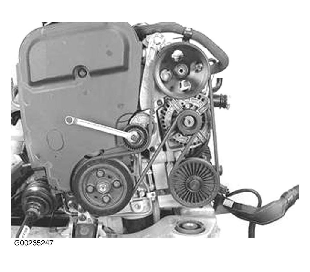 Volvo S60 Engine Fan Belt Diagram