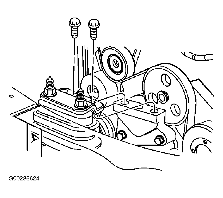 1998 Chevrolet Prizm Serpentine Belt Routing And Timing