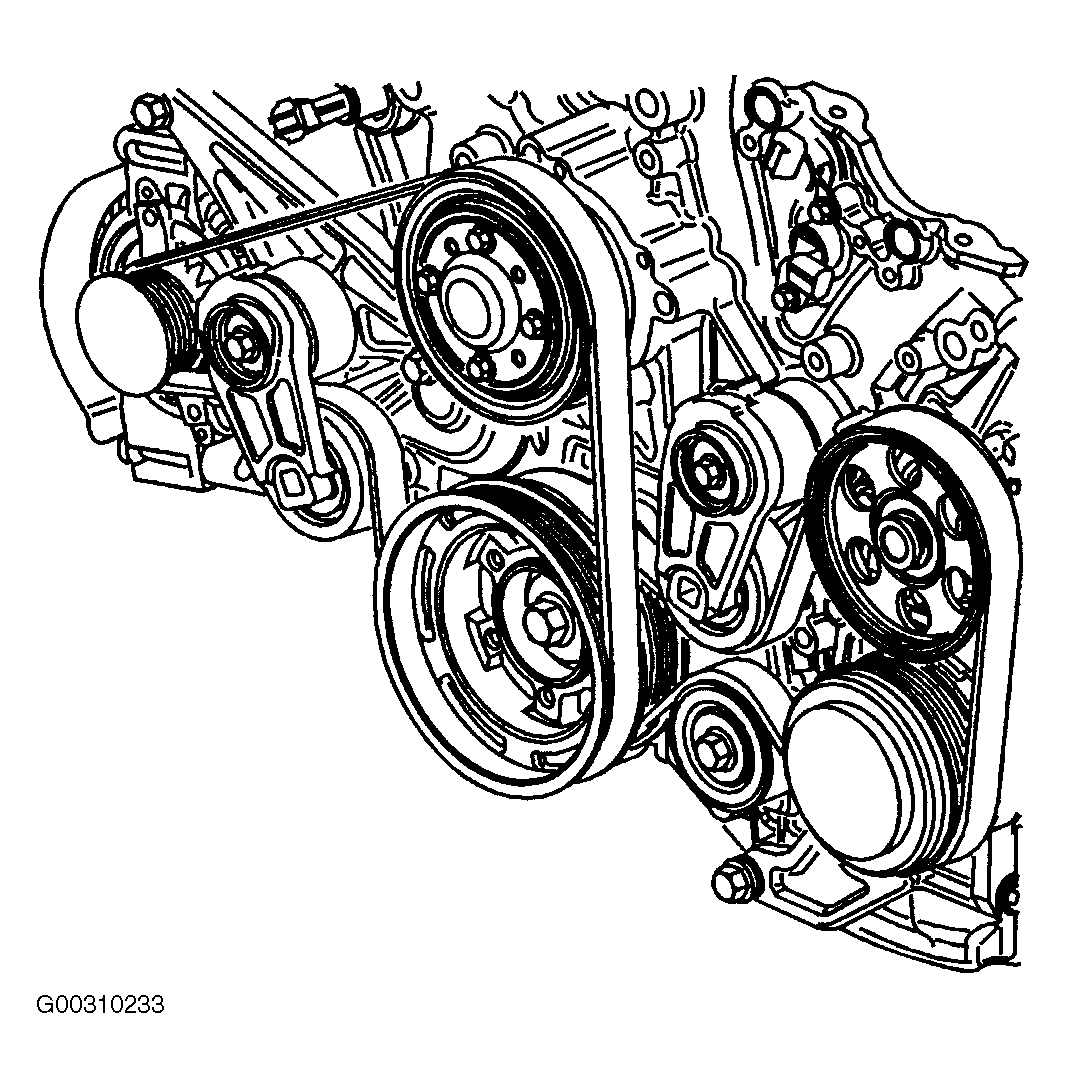 2009 Cadillac Escalade Serpentine Belt Diagram