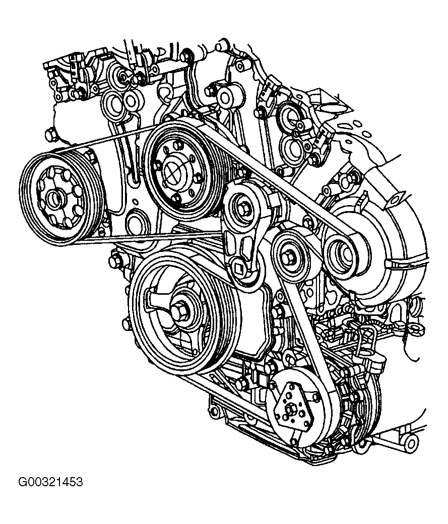 2003 Buick Lesabre Serpentine Belt Diagram