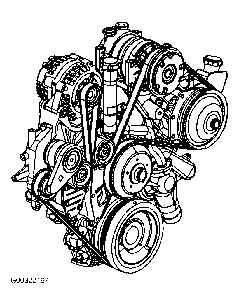 2004 Gmc Sierra Serpentine Belt Routing And Timing Belt