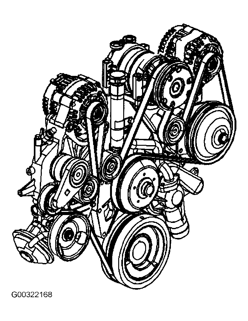 2003 Gmc Sierra Serpentine Belt Routing And Timing Belt