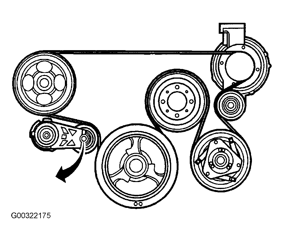 2004 Chevrolet Colorado Serpentine Belt Routing and Timing Belt Diagrams