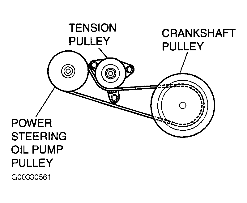 2004 Mitsubishi Endeavor Serpentine Belt Routing and Timing Belt Diagrams