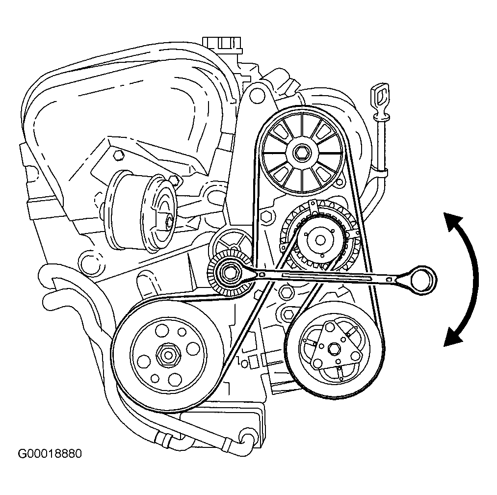 Volvo S40 Engine Diagram Serpentine Belt