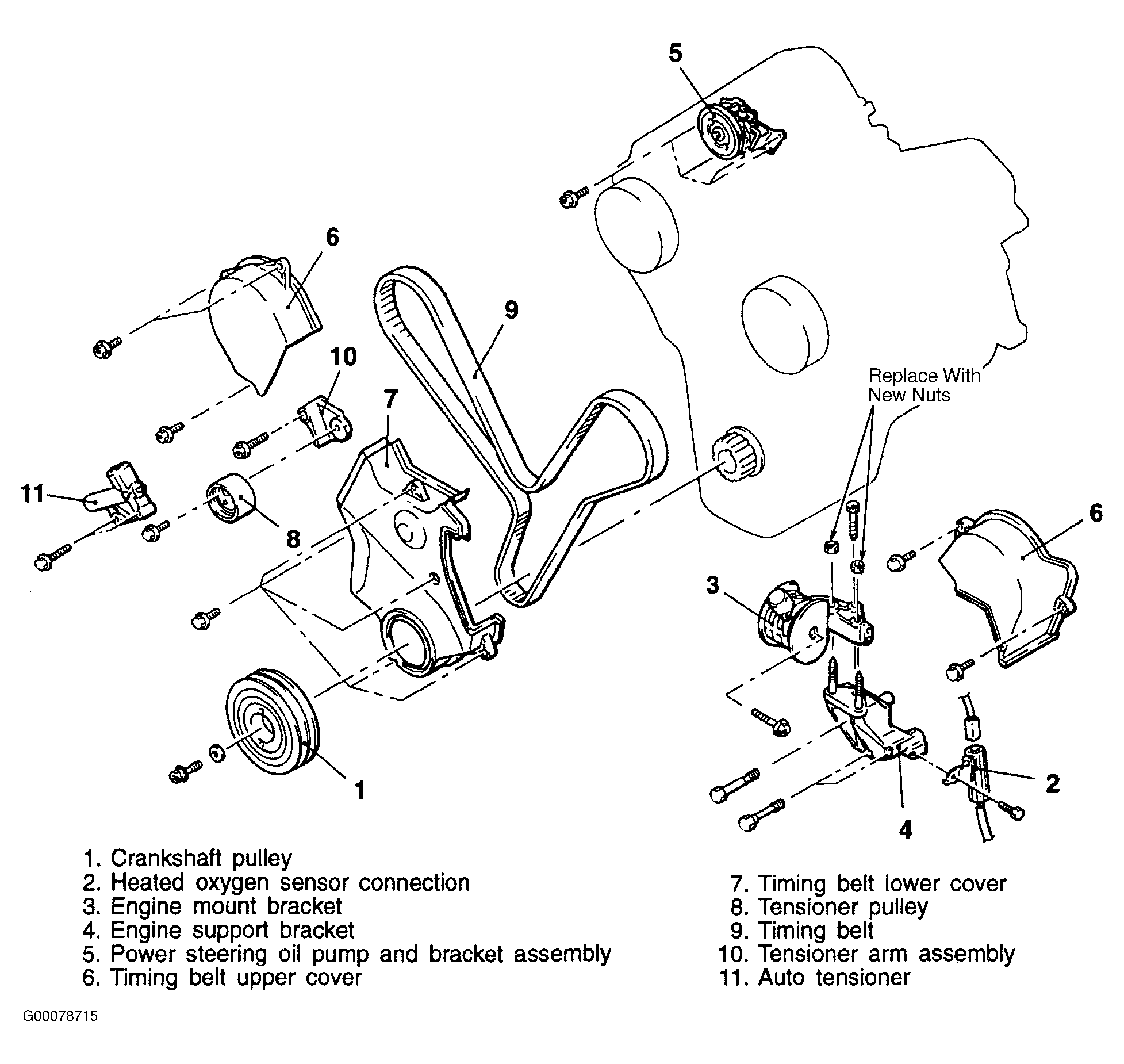 1996 Dodge Avenger Serpentine Belt Routing And Timing Belt