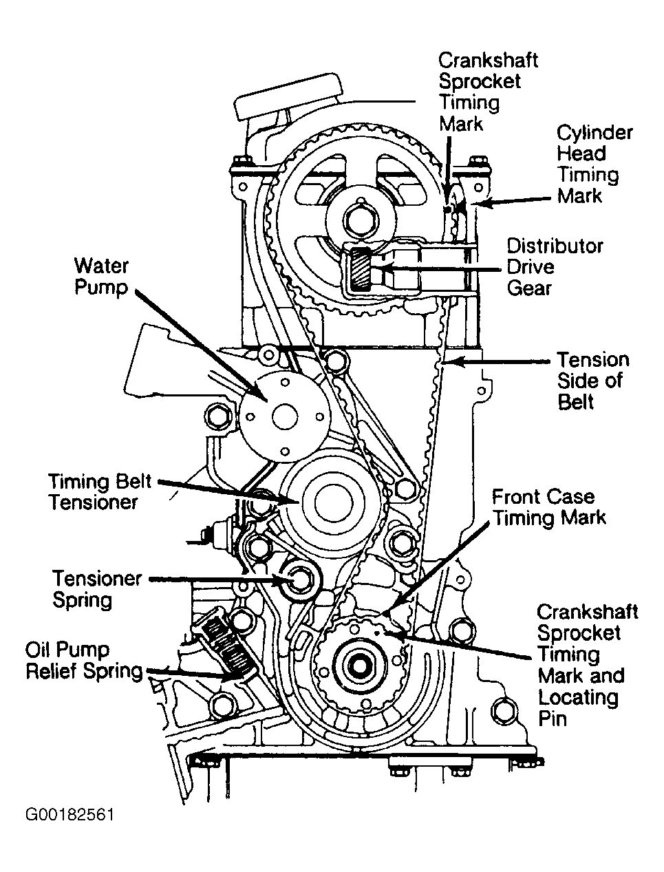 1984 Dodge Colt Serpentine Belt Routing And Timing Belt Diagrams