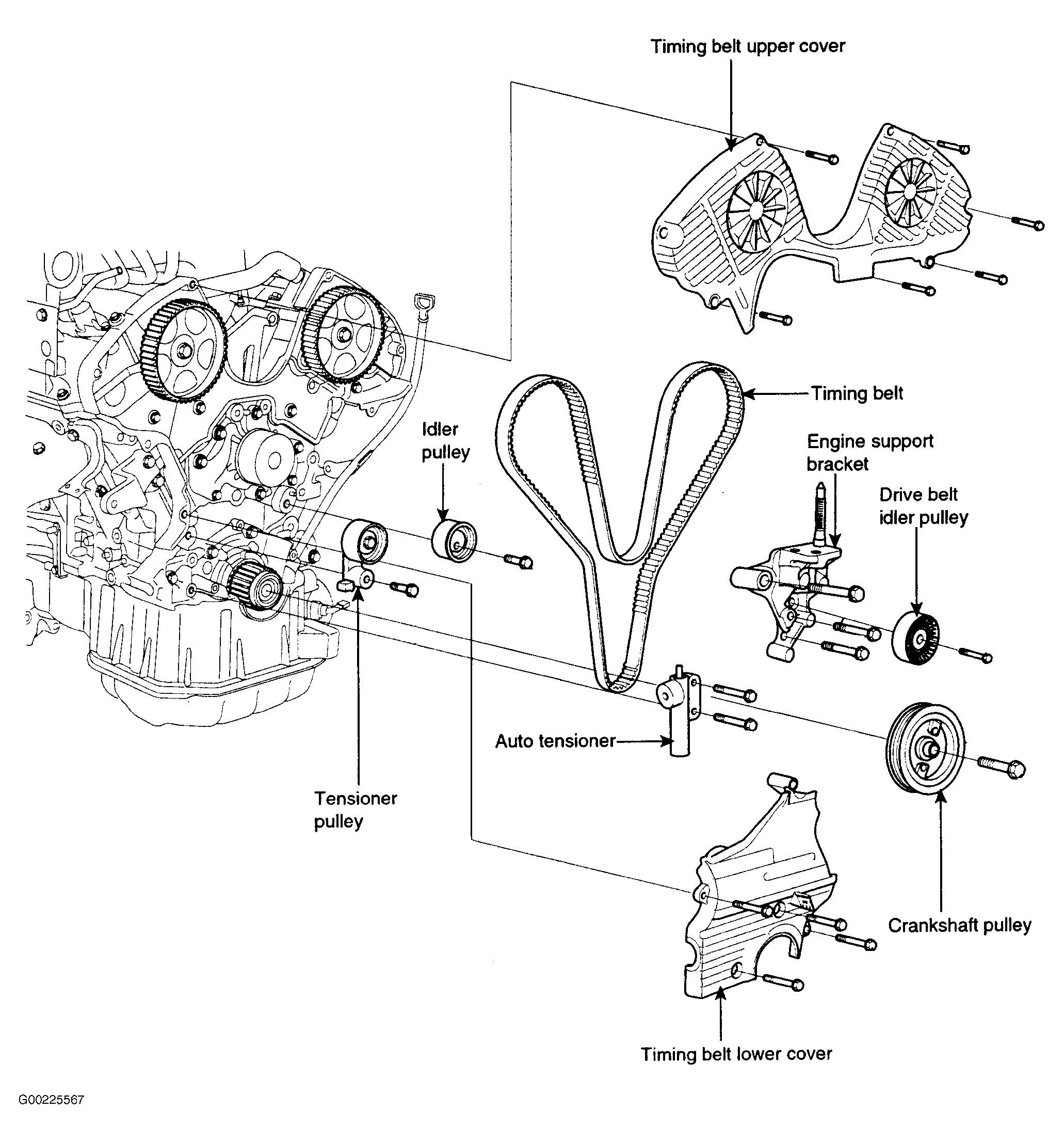 2006 Kium Sportage 2 0 Engine Diagram