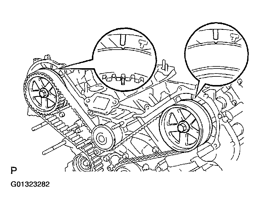2003 Lexus GX 470 Serpentine Belt Routing and Timing Belt Diagrams